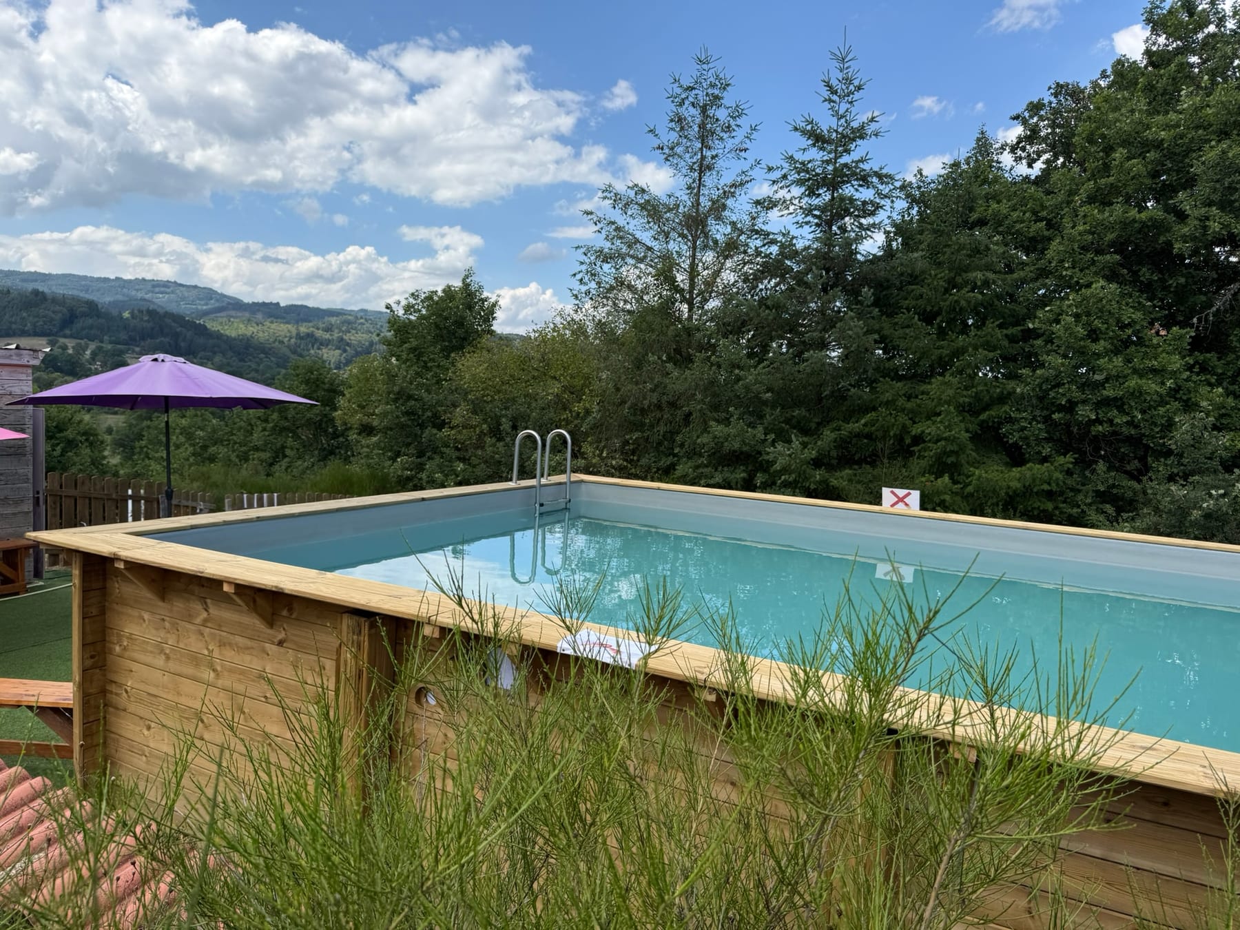 Piscine avec vue